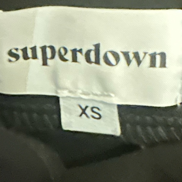 Superdown one shoulder bodysuit, like new worn once xs - Picture 7 of 7